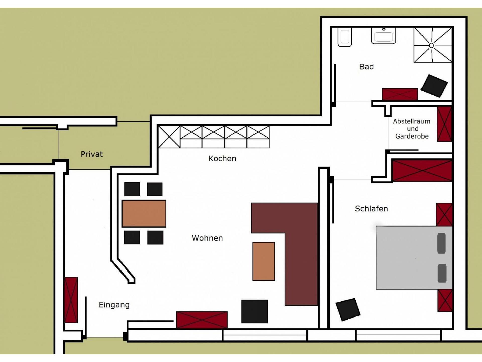 Ferienwohnung barrierefrei Foto 8